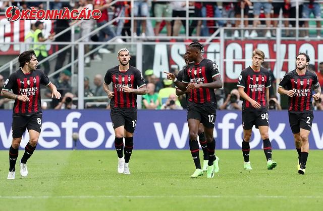 AC Milan đang rất hưng phấn sau khi đánh bại Inter Milan ở vòng đấu trước