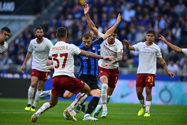 AS Roma đã có chiến thắng nghẹt thở trước Inter Milan vừa qua