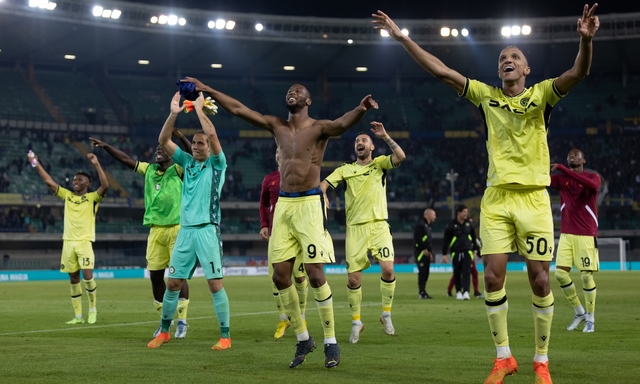 Udinese đã tiếp tục nối dài mạch trận thắng của mình