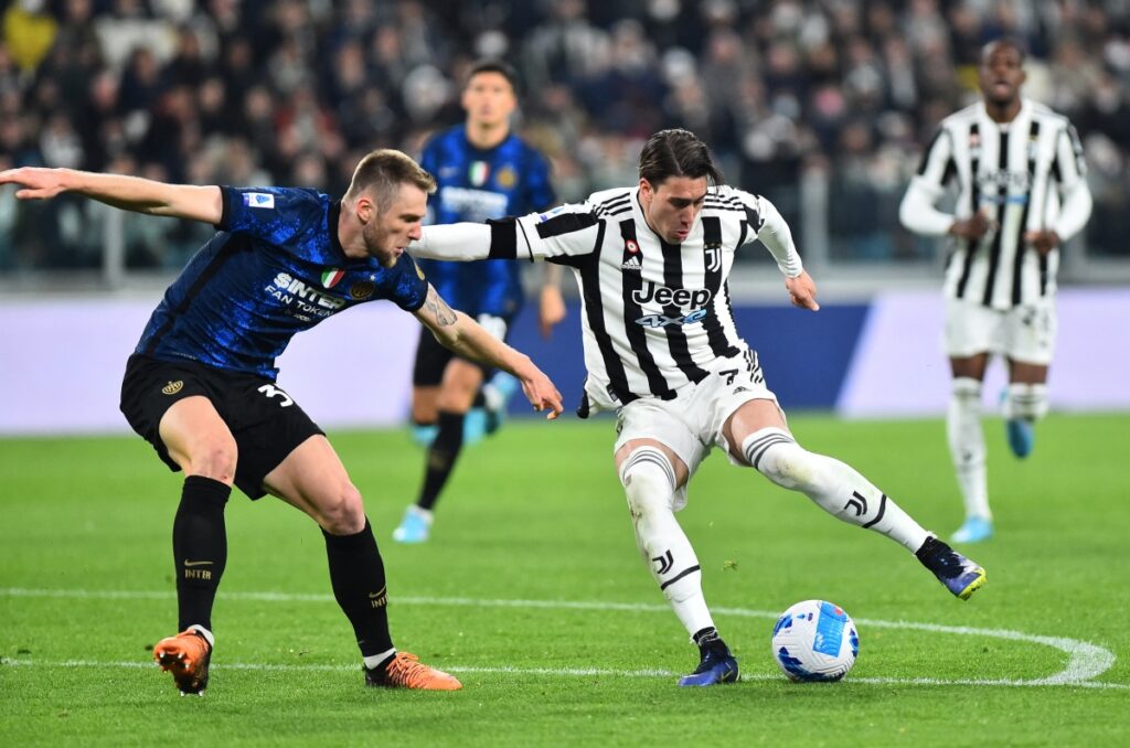 Juventus vs Inter khó cạnh tranh ngôi vương